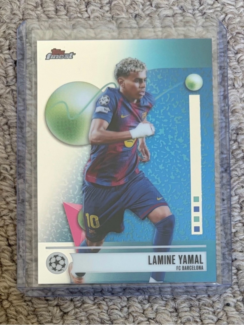 2025-26 Topps Finest Lamine Yamal #1 FC Barcelona